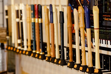 Musikhaus Fackler, Blasinstrumente, Blockflöten