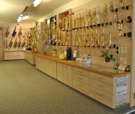 Musikhaus Fackler, Blasinstrumente