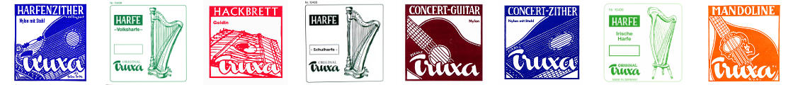 verschiedene Truxa Saiten
