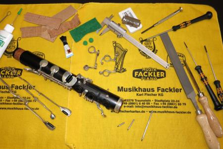 Musikhaus Fackler, Blasinstrumenten-Werkstatt