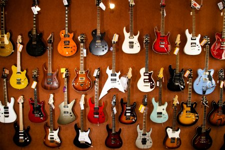 Musikhaus Fackler, E-Gitarren